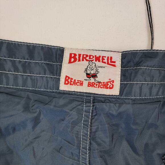 Birdwell Beach Britches Shorts Mens 32 Black Swim Trunks Board Beach Ocean Surf - Picture 3 of 11